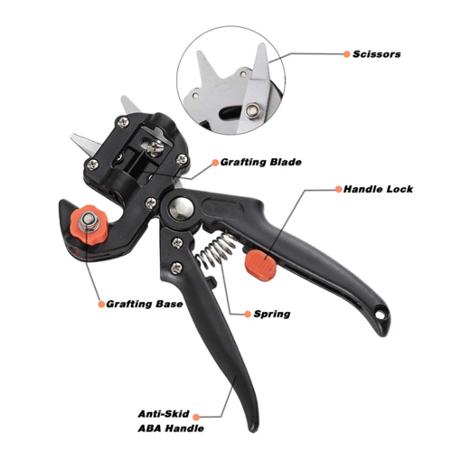 Garden Tree Grafting Knife Pruning Pruner Shears Snip Scissors Cutting