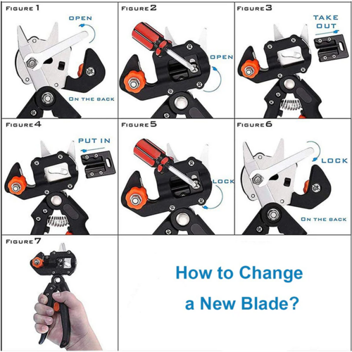 Garden Tree Grafting Knife Pruning Pruner Shears Snip Scissors Cutting