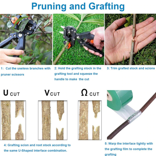 Garden Tree Grafting Knife Pruning Pruner Shears Snip Scissors Cutting