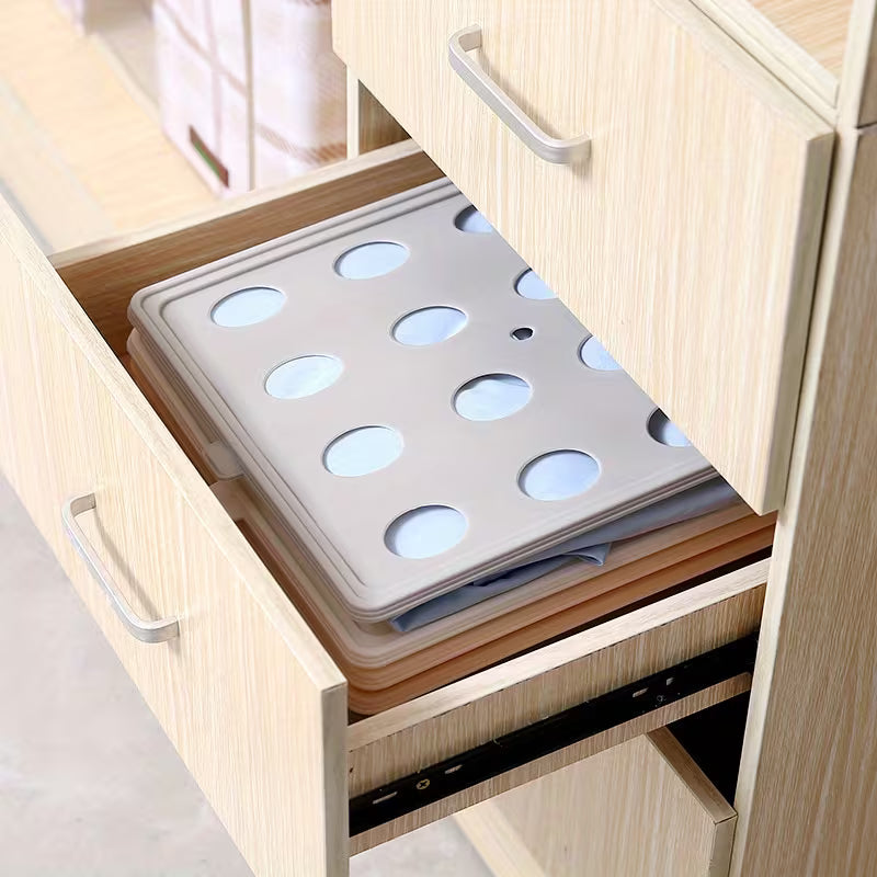 20pcs ITECHJOY Stackable Clothing Storage Board - Portable Folding Shirt Organizer, Durable Plastic Construction, Space Efficient T-Shirt And Top Storage Rack for Closet, Bedroom, Office