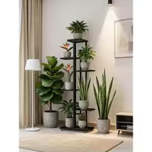 5/4 Tier Plant Stand Home Garden Decor Plant Storage Rack Creative Pot Organizer Stunning Design, Perfect For Indoor Outdoor De
