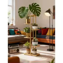 5/4 Tier Plant Stand Home Garden Decor Plant Storage Rack Creative Pot Organizer Stunning Design, Perfect For Indoor Outdoor De